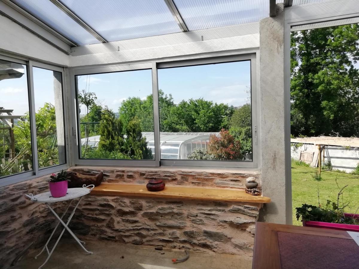 maison piscine privée proche de Rodez Cassagnes-Bégonhès Extérieur photo