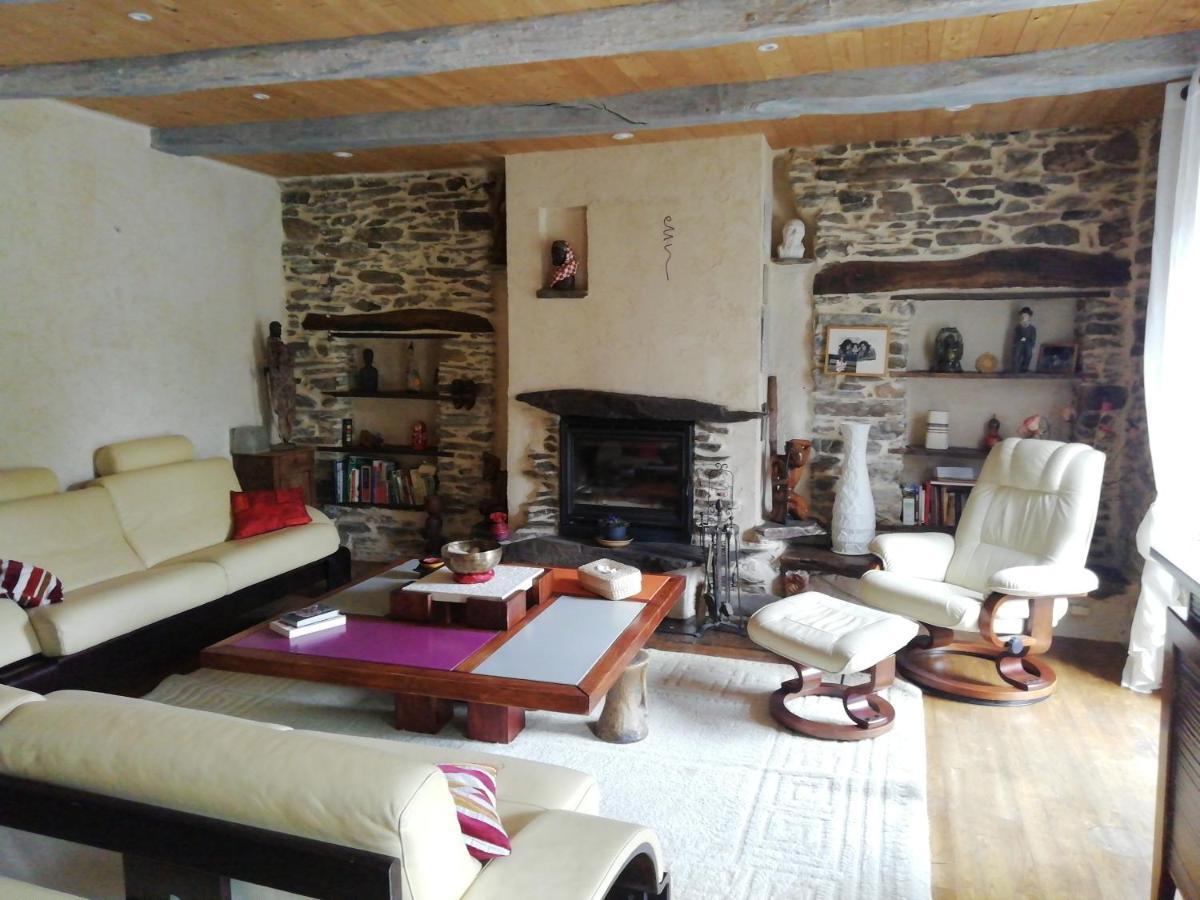 maison piscine privée proche de Rodez Cassagnes-Bégonhès Extérieur photo