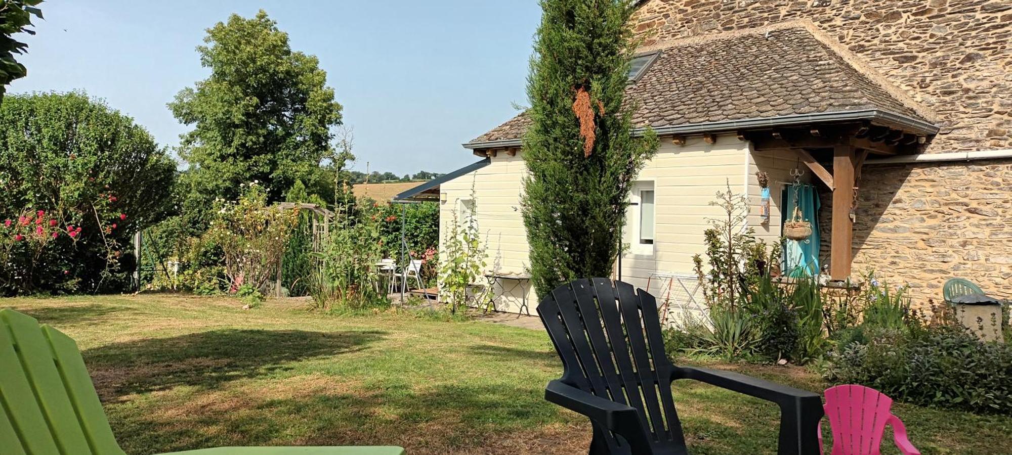 maison piscine privée proche de Rodez Cassagnes-Bégonhès Extérieur photo